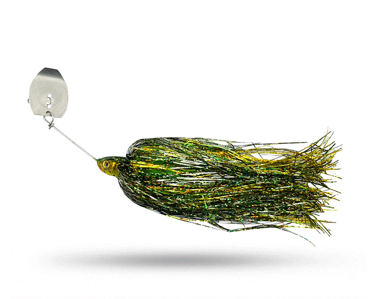 Fin Custom Pike Chatterbait Flash - Green Hornet
